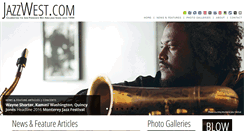 Desktop Screenshot of jazzwest.com