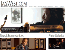 Tablet Screenshot of jazzwest.com
